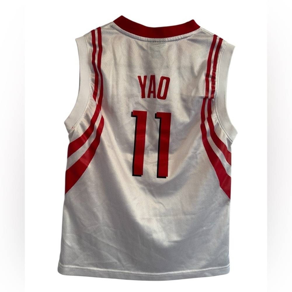 Adidas Yoa Ming Houston Rockets Jersey Youth Size Medium (10-12) - Picture 2 of 10